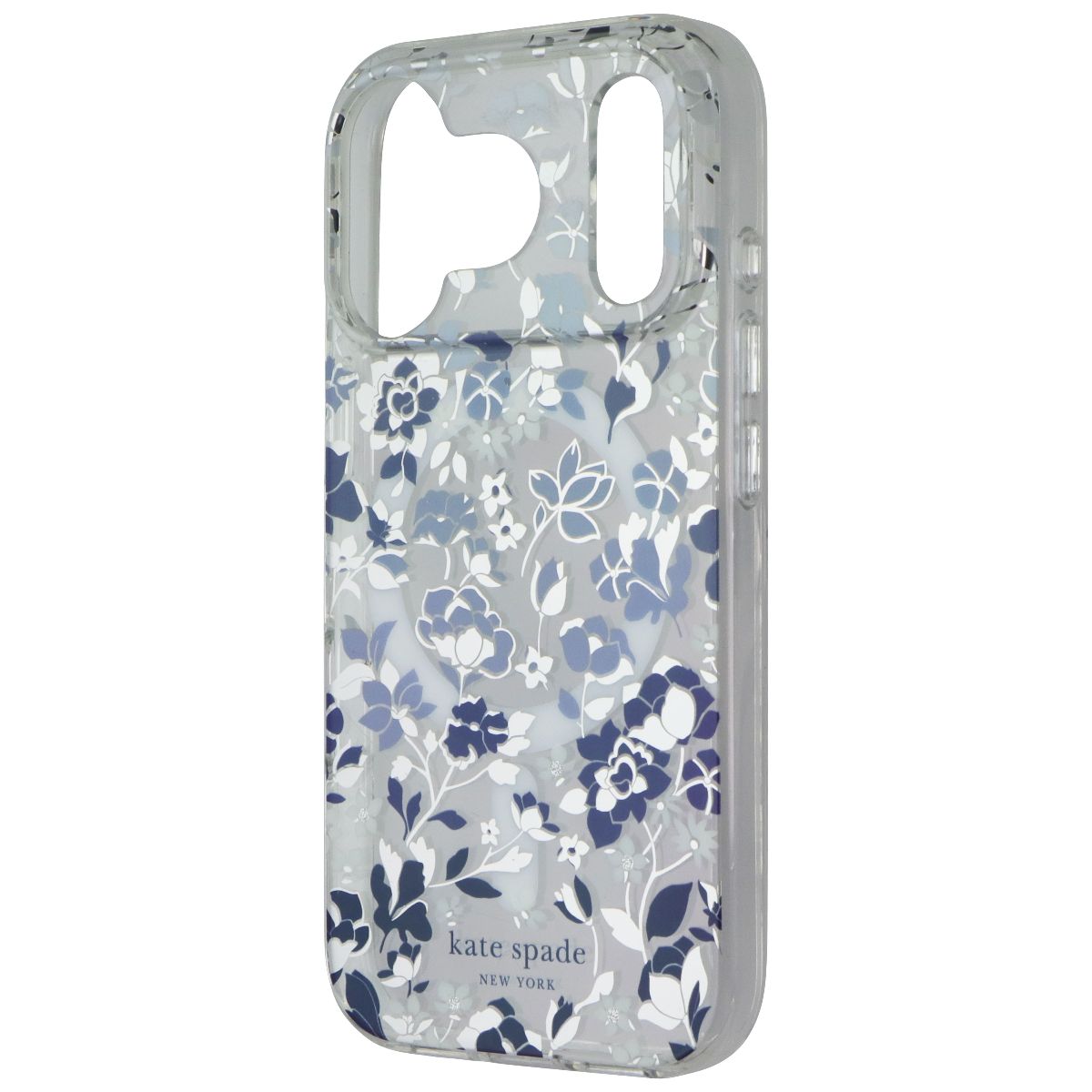 Kate Spade Protective Case for MagSafe for Apple iPhone 17 Pro - Flowerbed Blue