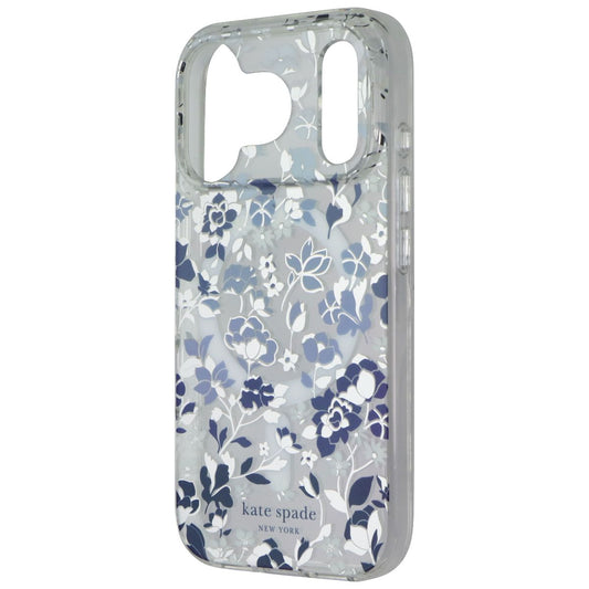 Kate Spade Protective Case for MagSafe for Apple iPhone 17 Pro - Flowerbed Blue
