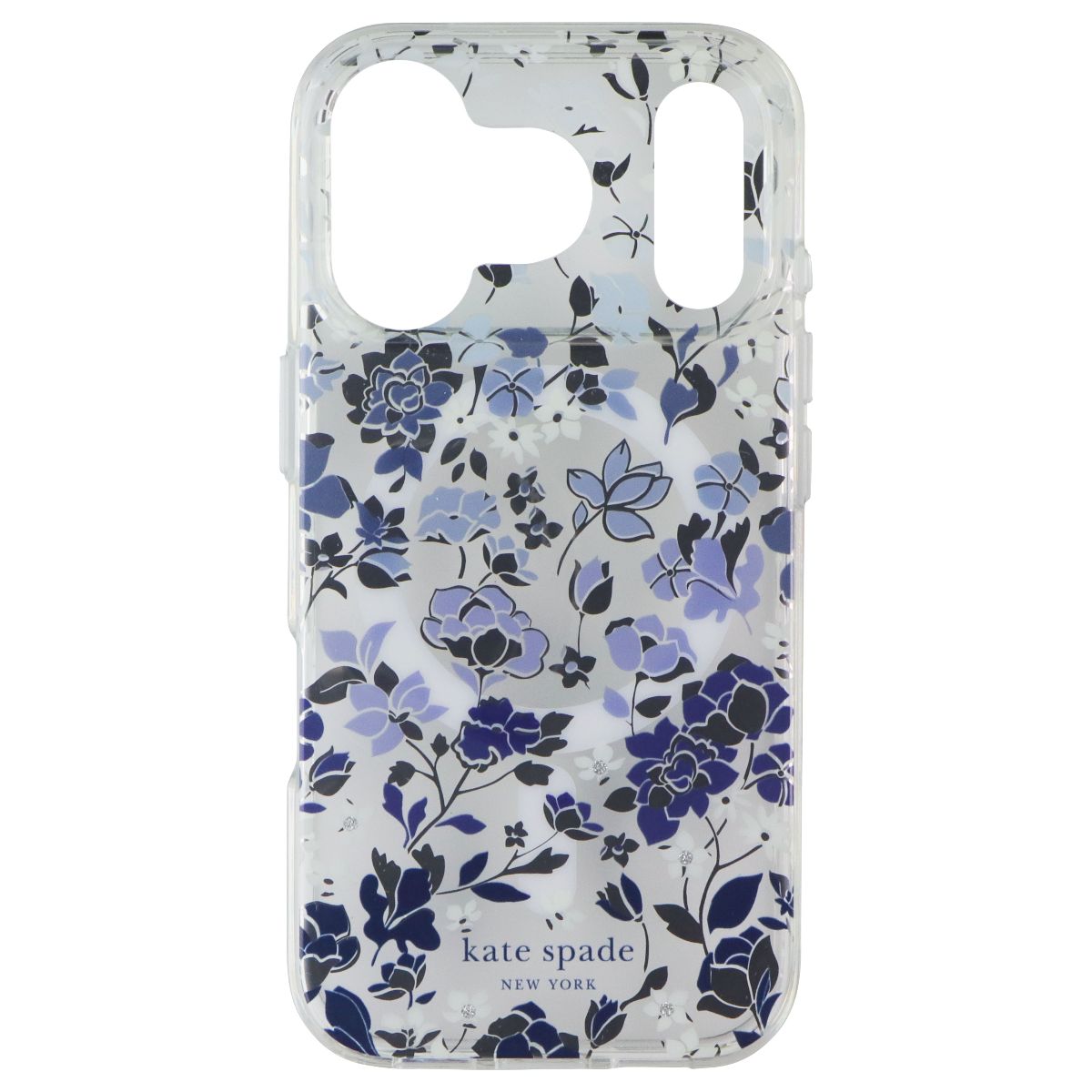 Kate Spade Protective Case for MagSafe for Apple iPhone 17 Pro - Flowerbed Blue Cell Phone - Cases, Covers & Skins Kate Spade - Simple Cell Bulk Wholesale Pricing - USA Seller