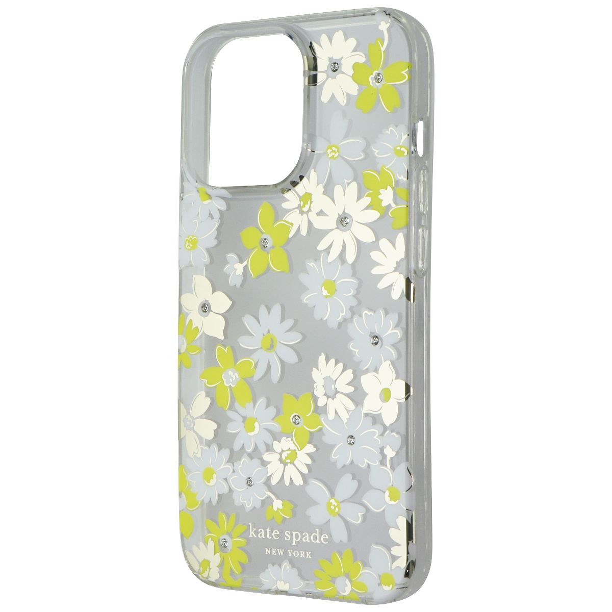 Kate Spade Protective Hardshell Case for iPhone 13 Pro - Yellow Floral Medley Cell Phone - Cases, Covers & Skins Kate Spade - Simple Cell Bulk Wholesale Pricing - USA Seller