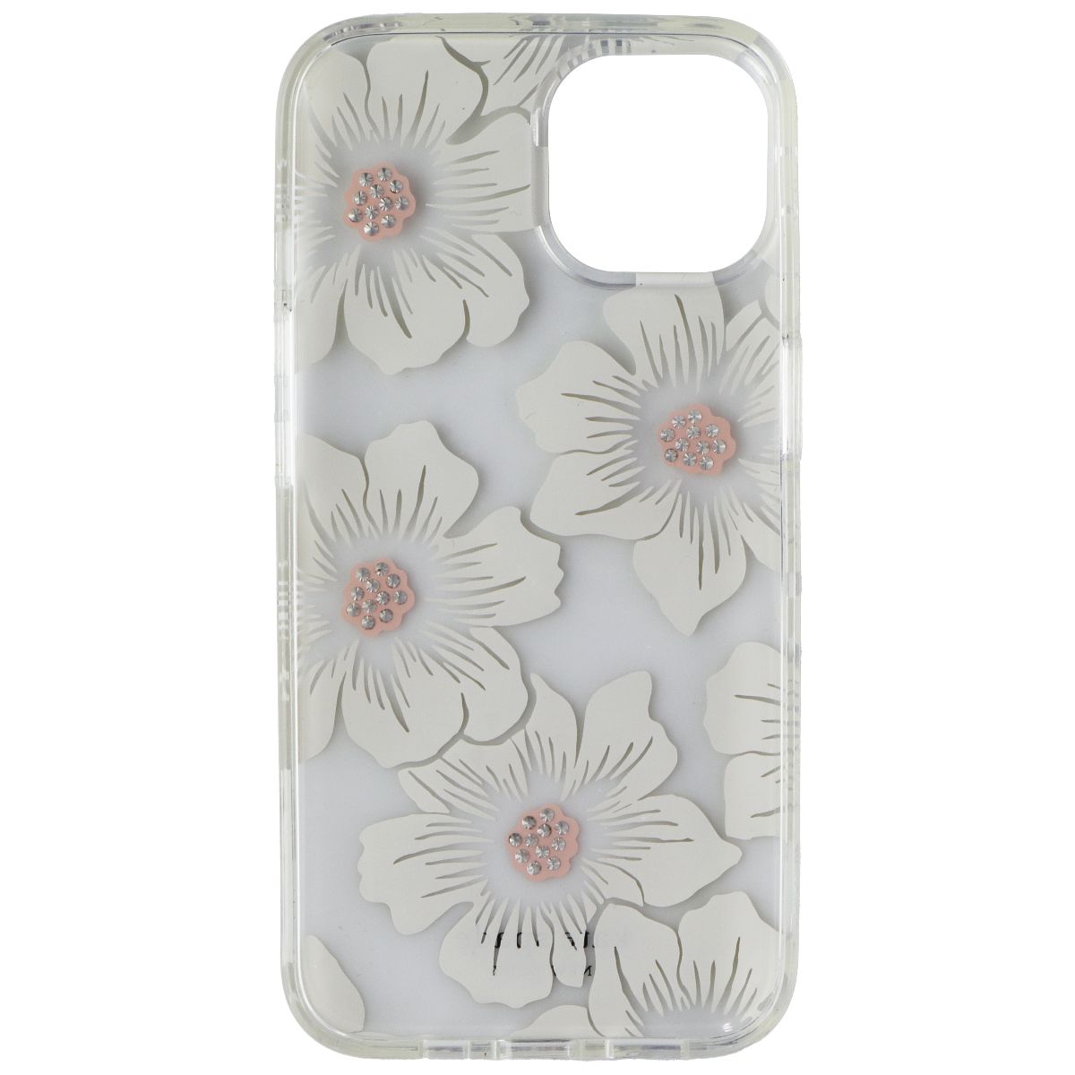 Kate Spade Protective Hardshell Case for iPhone 14 - Hollyhock Floral