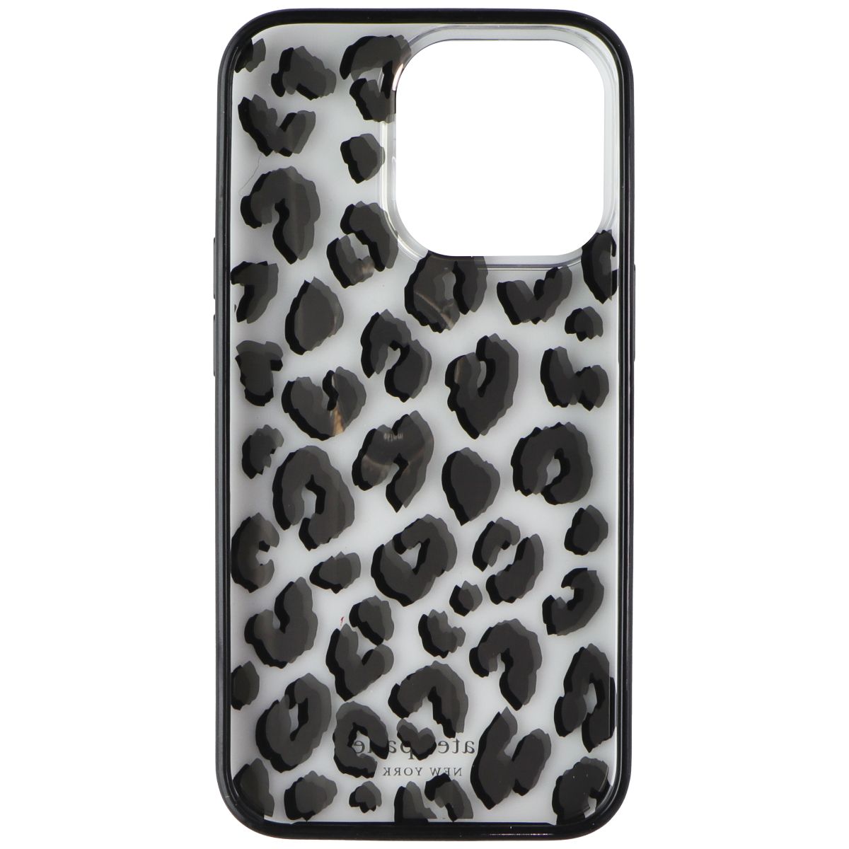 Kate Spade Protective Hardshell Case for iPhone 13 Pro - City Leopard Black Cell Phone - Cases, Covers & Skins Kate Spade - Simple Cell Bulk Wholesale Pricing - USA Seller
