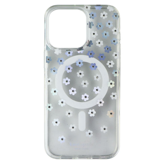Kate Spade Protective Case for MagSafe for iPhone 15 Pro Max - Scattered Flowers Cell Phone - Cases, Covers & Skins Kate Spade - Simple Cell Bulk Wholesale Pricing - USA Seller