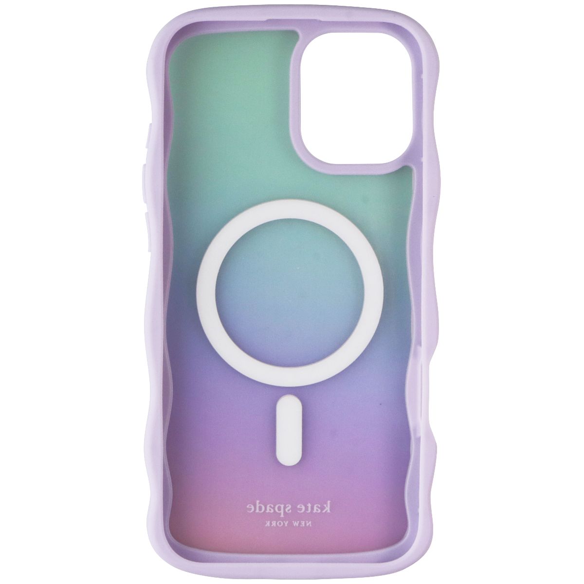 Kate Spade Wavy Case for MagSafe for Apple iPhone 16 Plus - Wavy Opal Iridescent Cell Phone - Cases, Covers & Skins Kate Spade - Simple Cell Bulk Wholesale Pricing - USA Seller