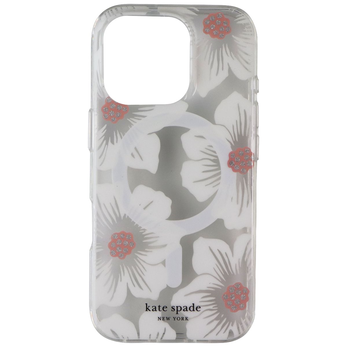 Kate Spade Protective Case for MagSafe for Apple iPhone 16 Pro - Hollyhock Cell Phone - Cases, Covers & Skins Kate Spade - Simple Cell Bulk Wholesale Pricing - USA Seller