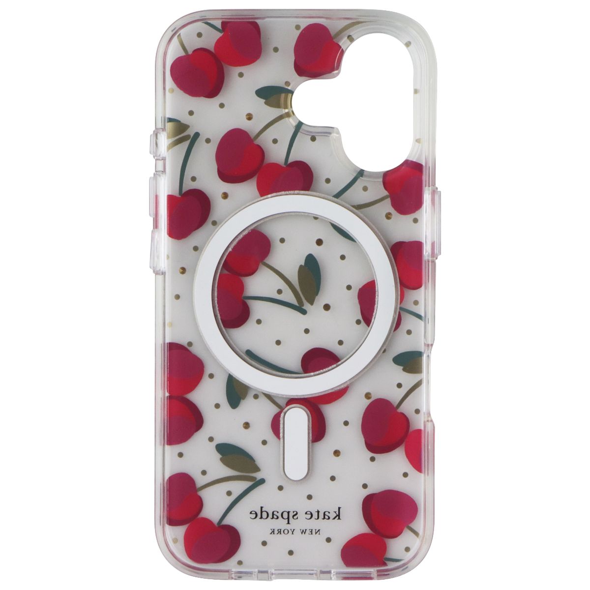 Kate Spade Protective Case for MagSafe for Apple iPhone 17 - Cherry Dot Gems Cell Phone - Cases, Covers & Skins Kate Spade - Simple Cell Bulk Wholesale Pricing - USA Seller