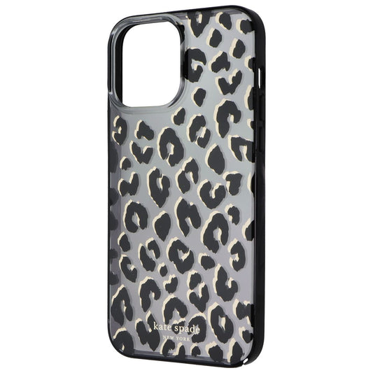 Kate Spade Protective Hardshell Case for iPhone 13 Pro Max - City Leopard Black Cell Phone - Cases, Covers & Skins Kate Spade - Simple Cell Bulk Wholesale Pricing - USA Seller