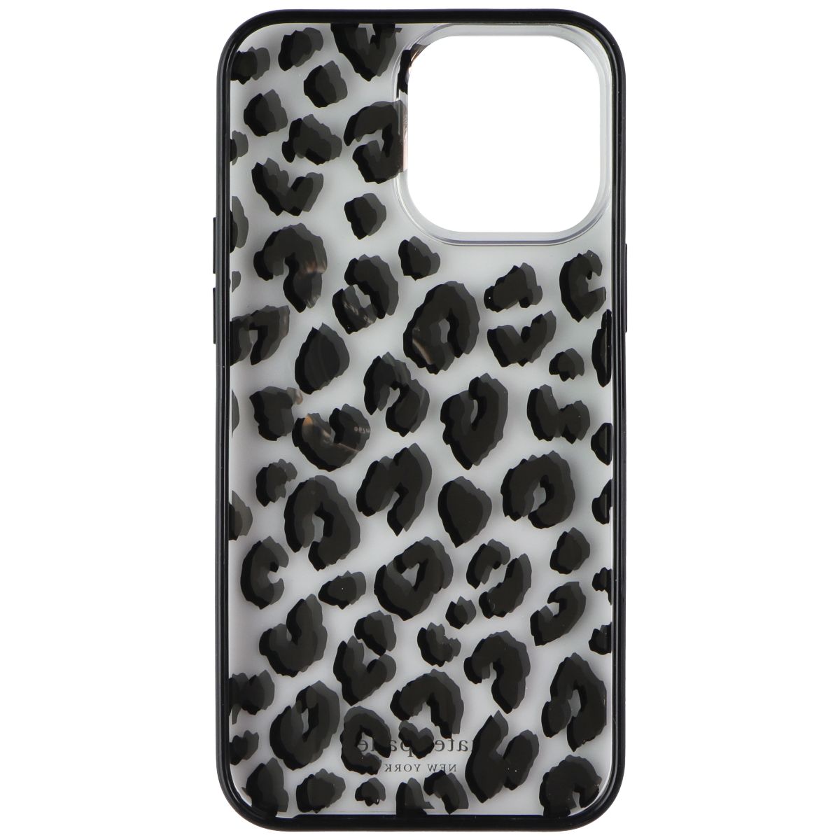 Kate Spade Protective Hardshell Case for iPhone 13 Pro Max - City Leopard Black Cell Phone - Cases, Covers & Skins Kate Spade - Simple Cell Bulk Wholesale Pricing - USA Seller