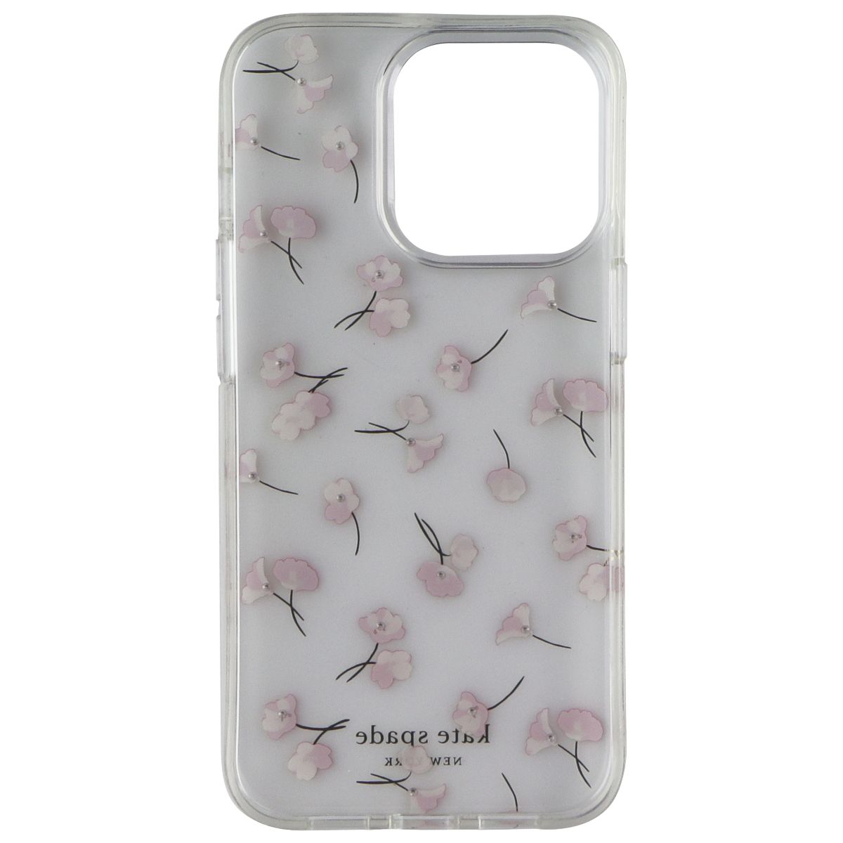 Kate Spade Protective Hardshell Case for iPhone 13 Pro - Falling Poppies Blush Cell Phone - Cases, Covers & Skins Kate Spade New York - Simple Cell Bulk Wholesale Pricing - USA Seller