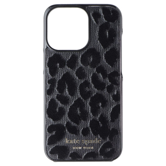 Kate Spade New York Wrap Case for iPhone 13 Pro - Leopard Flocked Cell Phone - Cases, Covers & Skins Kate Spade New York - Simple Cell Bulk Wholesale Pricing - USA Seller