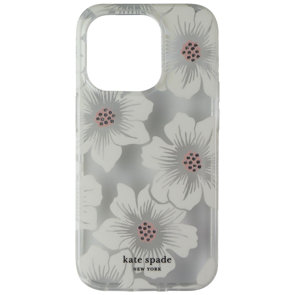 Kate Spade Protective Hardshell Case for Apple iPhone 14 Pro - Hollyhock Cell Phone - Cases, Covers & Skins Kate Spade - Simple Cell Bulk Wholesale Pricing - USA Seller