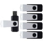 Kexin 3.0 USB Flash Drive - 128GB (5 Pack) - Black Digital Storage - USB Flash Drives Kexin - Simple Cell Bulk Wholesale Pricing - USA Seller