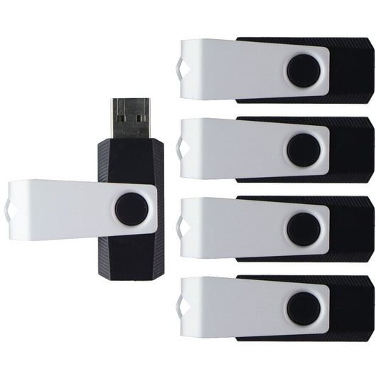 Kexin 3.0 USB Flash Drive - 128GB (5 Pack) - Black Digital Storage - USB Flash Drives Kexin - Simple Cell Bulk Wholesale Pricing - USA Seller