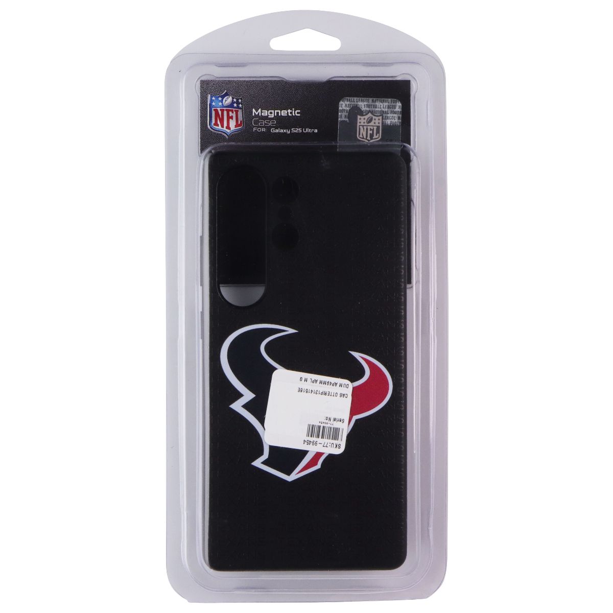 Keyscaper Magnetic Case for Samsung Galaxy S25 Ultra - Houston Texans Text BG Cell Phone - Cases, Covers & Skins Keyscaper - Simple Cell Bulk Wholesale Pricing - USA Seller