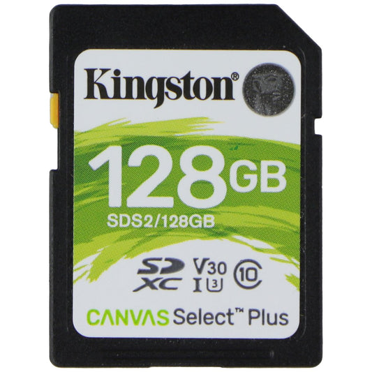 Kingston 128GB Canvas Select Plus SDXC Card - Class 10 UHS-I U3 V30 (100MB/s) Digital Camera - Memory Cards Kingston - Simple Cell Bulk Wholesale Pricing - USA Seller