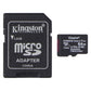 Kingston 64GB Canvas Select Plus microSDXC w/Adapter - A1 Class 10 V10 (100MB/s) Cell Phone - Memory Cards Kingston - Simple Cell Bulk Wholesale Pricing - USA Seller