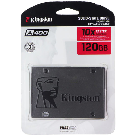 Kingston Technology A400 120GB SATA III 2.5-inch Internal SSD (SA400S37/120G) Digital Storage - Other Hard Drives Kingston - Simple Cell Bulk Wholesale Pricing - USA Seller