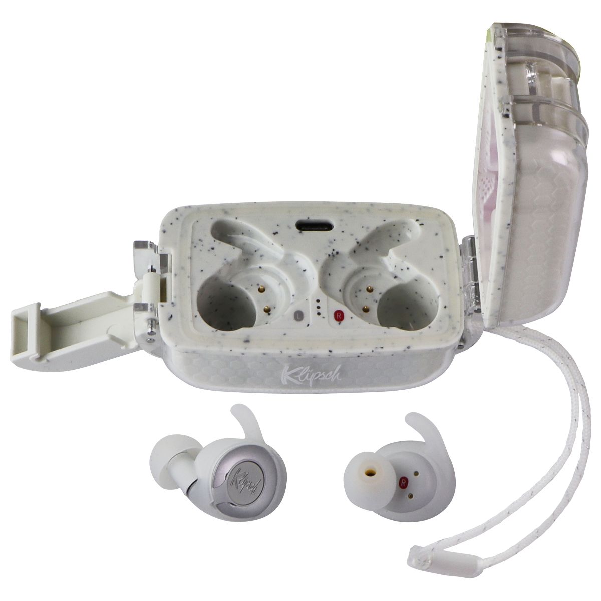 Klipsch T5 II True Wireless Sport Earphones - Sport Gray Portable Audio - Headphones Klipsch    - Simple Cell Bulk Wholesale Pricing - USA Seller