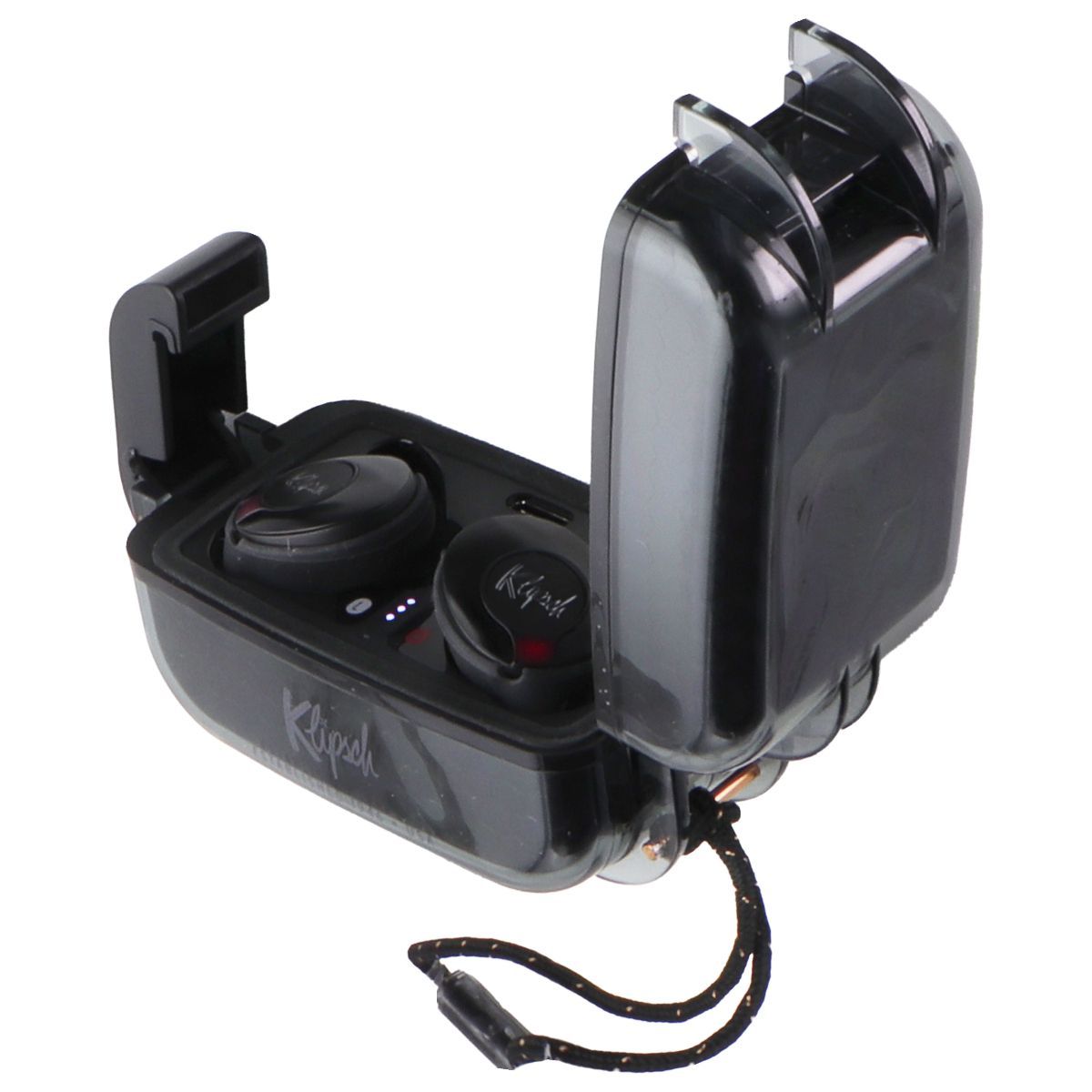 Klipsch T5 II True Wireless Sport Earphones - Sport Black Portable Audio - Headphones Klipsch - Simple Cell Bulk Wholesale Pricing - USA Seller