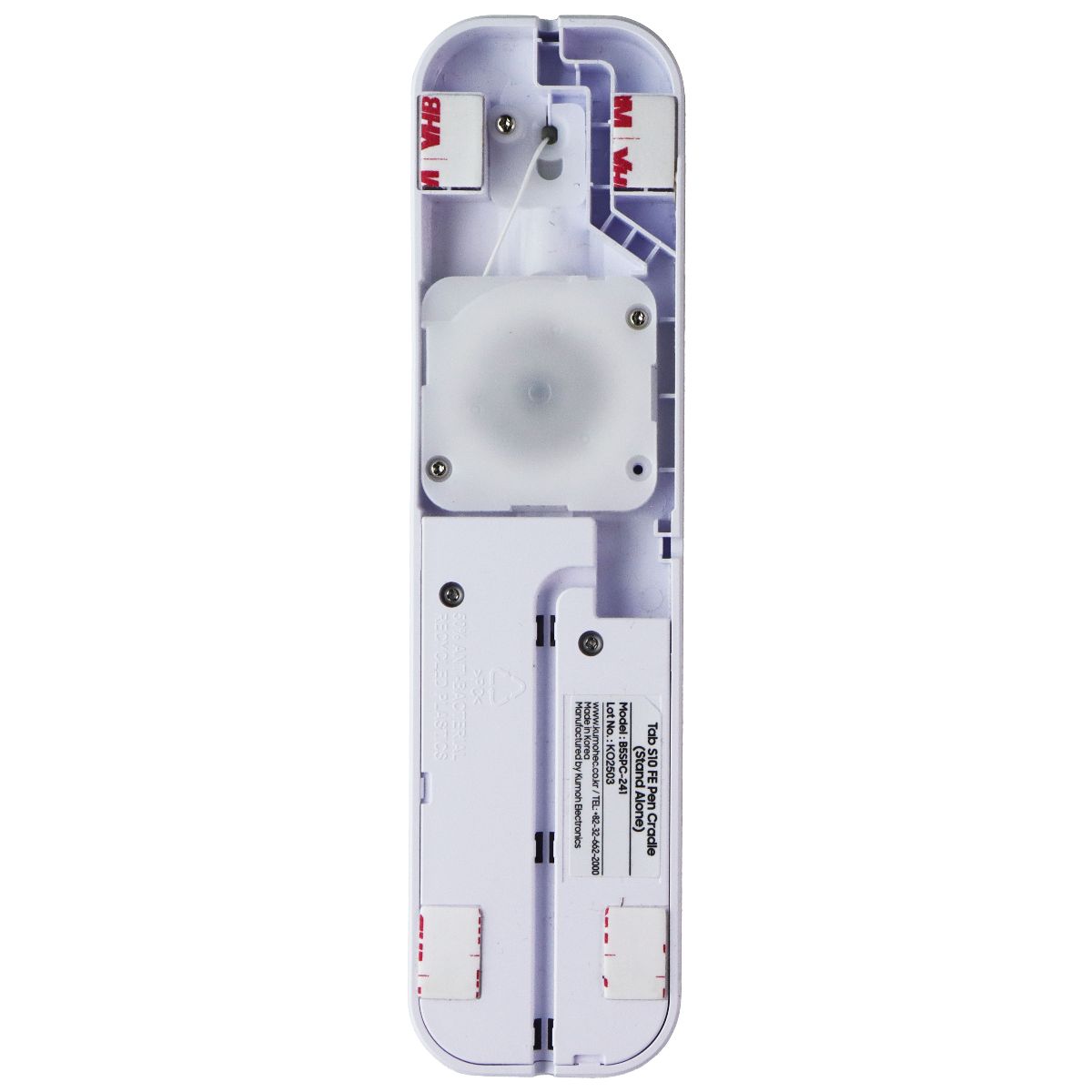 Kumoh Samsung Galaxy Tab S10 FE Pen Cradle (Stand Alone) - White (KACSA140CD) Cell Phone - Other Accessories Kumoh - Simple Cell Bulk Wholesale Pricing - USA Seller
