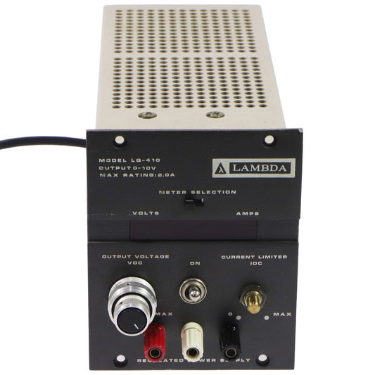 Lambda LQ-410 Regulated Power Supply with Meter Selection (10 Volt/2 Amp) Power Management - Power Distribution Units Lambda - Simple Cell Bulk Wholesale Pricing - USA Seller