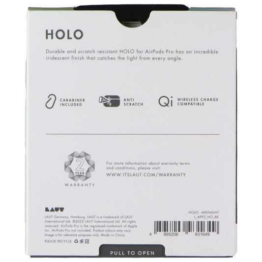 LAUT Holo Series Case for Apple AirPods Pro (1st & 2nd Generation) - Midnight