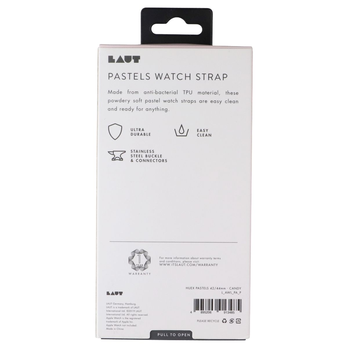 Laut Huex Pastels Watch Strap for Apple Watch Series 1-5 (42/44mm) - Candy