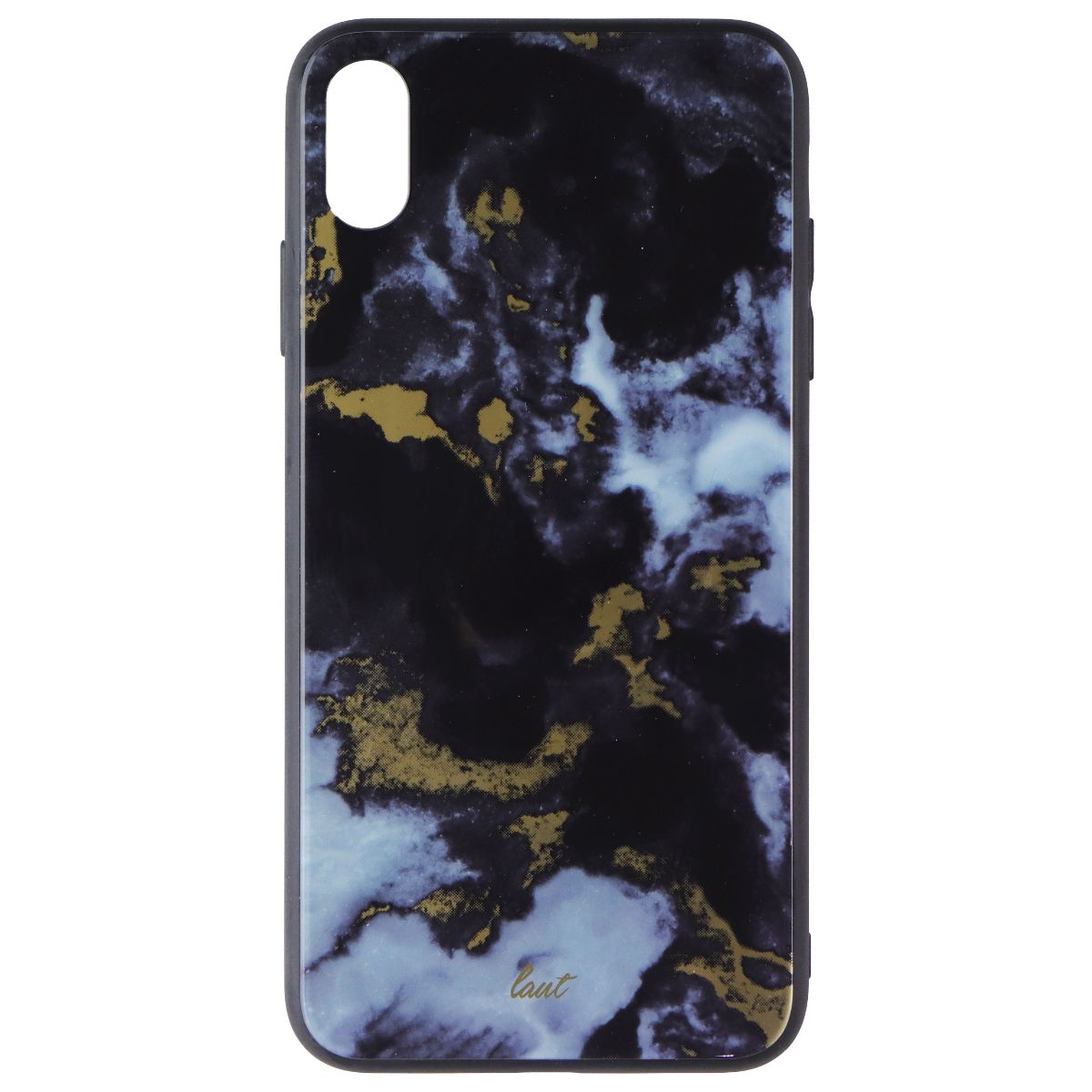 Laut Mineral Tempered Glass Case for Apple iPhone XS Max - Mineral Black Cell Phone - Cases, Covers & Skins Laut - Simple Cell Bulk Wholesale Pricing - USA Seller