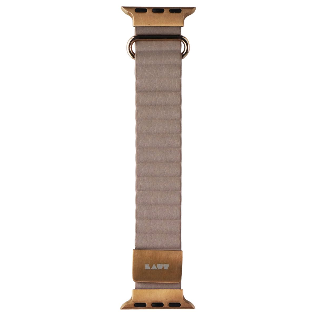 LAUT Novi Luxe Watch Strap for Apple Watch Series 1-9/SE (38/40/41mm) - Beige Smart Watch Accessories - Watch Bands Laut - Simple Cell Bulk Wholesale Pricing - USA Seller