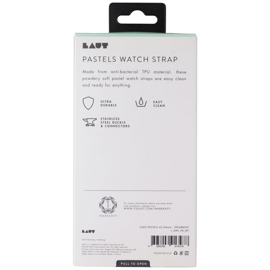 Laut Huex Pastels Watch Strap for Apple Watch Series 1-6/SE (42/44mm) Spearmint Smart Watch Accessories - Watch Bands Laut - Simple Cell Bulk Wholesale Pricing - USA Seller