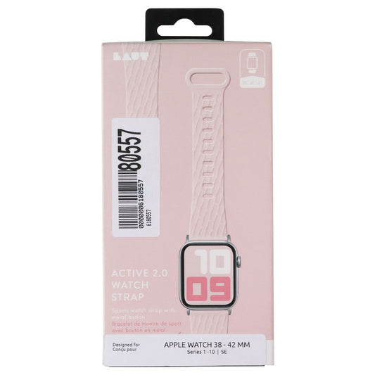 Laut Active 2.0 Watch Strap for Apple Watch Series 1-10/SE (38/42mm) Chalk Pink Smart Watch Accessories - Watch Bands Laut - Simple Cell Bulk Wholesale Pricing - USA Seller