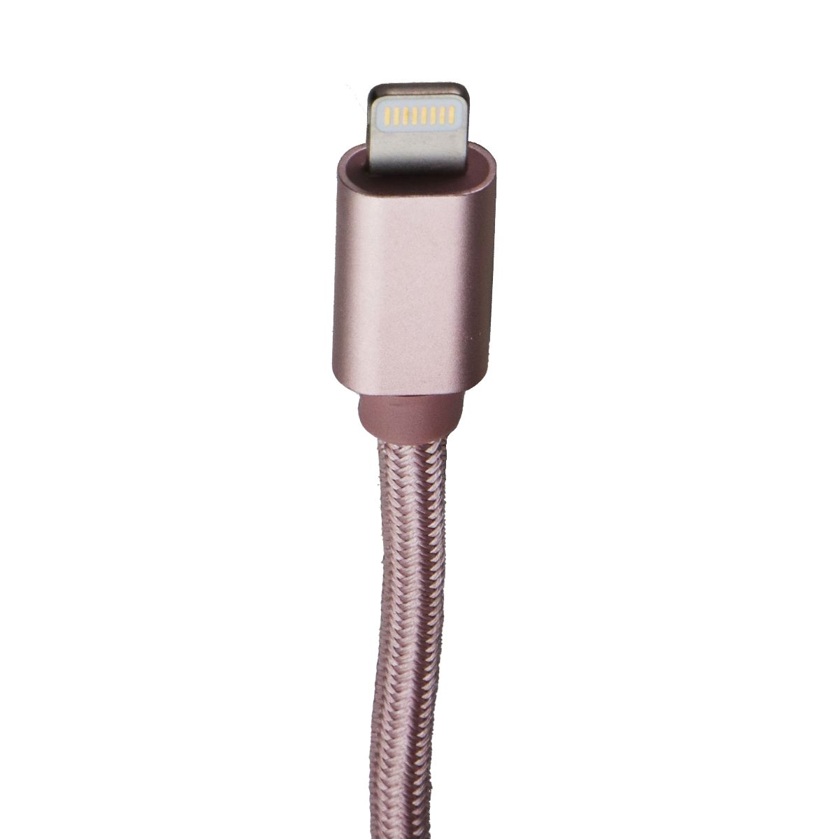 LBT (7-Foot) USB-A to Lightning 8-Pin Braided Data Sync Cable - Rose Gold Cell Phone - Cables & Adapters LBT - Simple Cell Bulk Wholesale Pricing - USA Seller