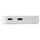 LBT (15W) MagSafe Compatible Wireless Power Bank with Stand (5000 mAH) - White