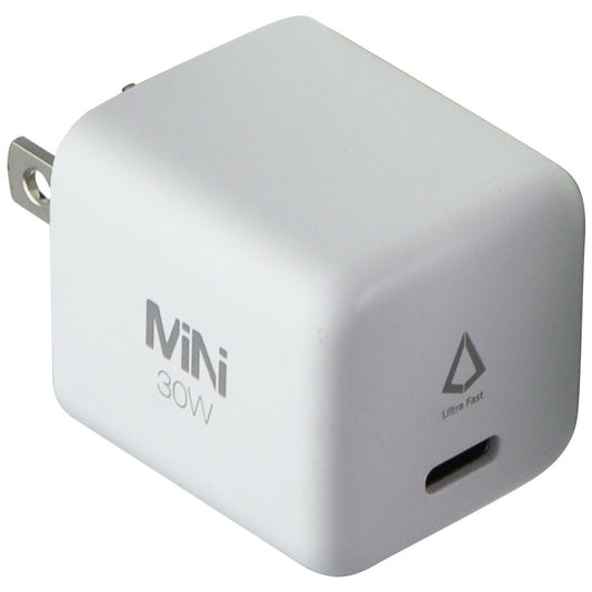 LBT Ultra Fast 30W Mini Wall Charger with USB-C Port - White Cell Phone - Chargers & Cradles LBT - Simple Cell Bulk Wholesale Pricing - USA Seller