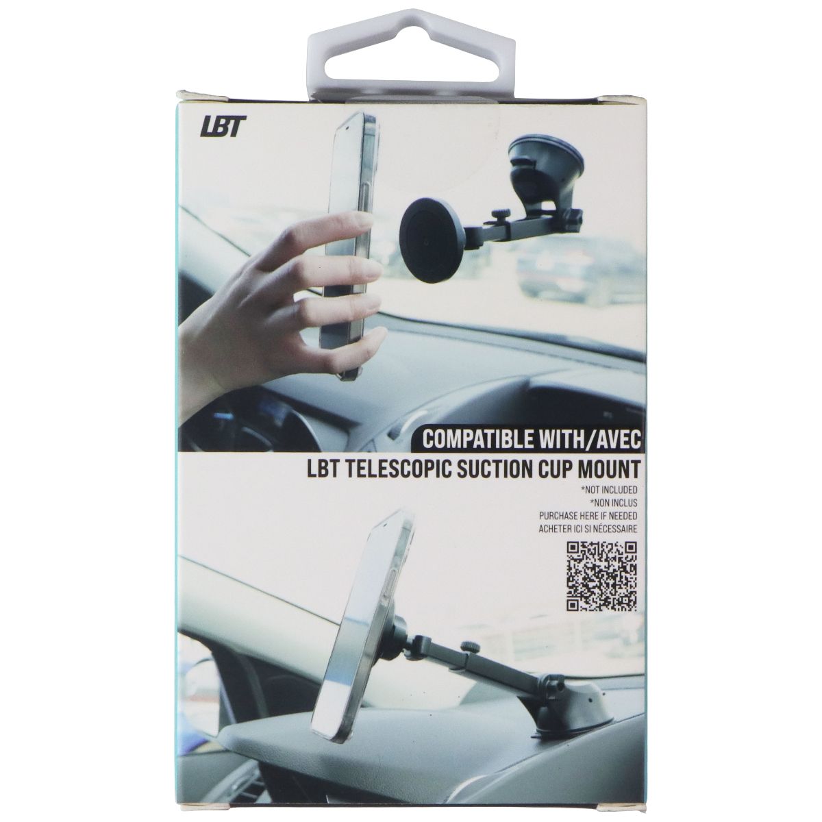LBT MagSafe Car Vent Holder - Black Cell Phone - Mounts & Holders LBT - Simple Cell Bulk Wholesale Pricing - USA Seller