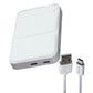 LBT 15W Magnetic Charging 5,000mAh Power Bank (MS-PB5KWT) - White Cell Phone - Chargers & Cradles LBT - Simple Cell Bulk Wholesale Pricing - USA Seller