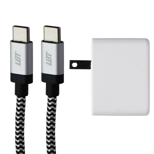 LBT (20-Watt) Ultra Fast PD Wall Charger & 5-Ft USB-C to USB-C Cable