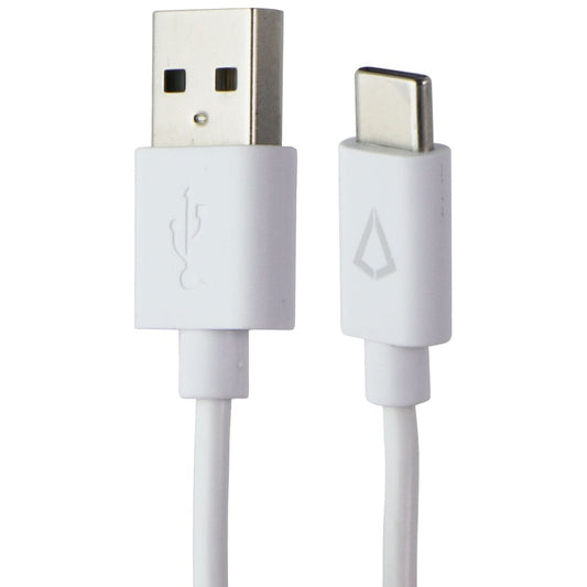 LBT (4-Ft) USB-A to USB-C Charging Cable - White Cell Phone - Cables & Adapters LBT    - Simple Cell Bulk Wholesale Pricing - USA Seller