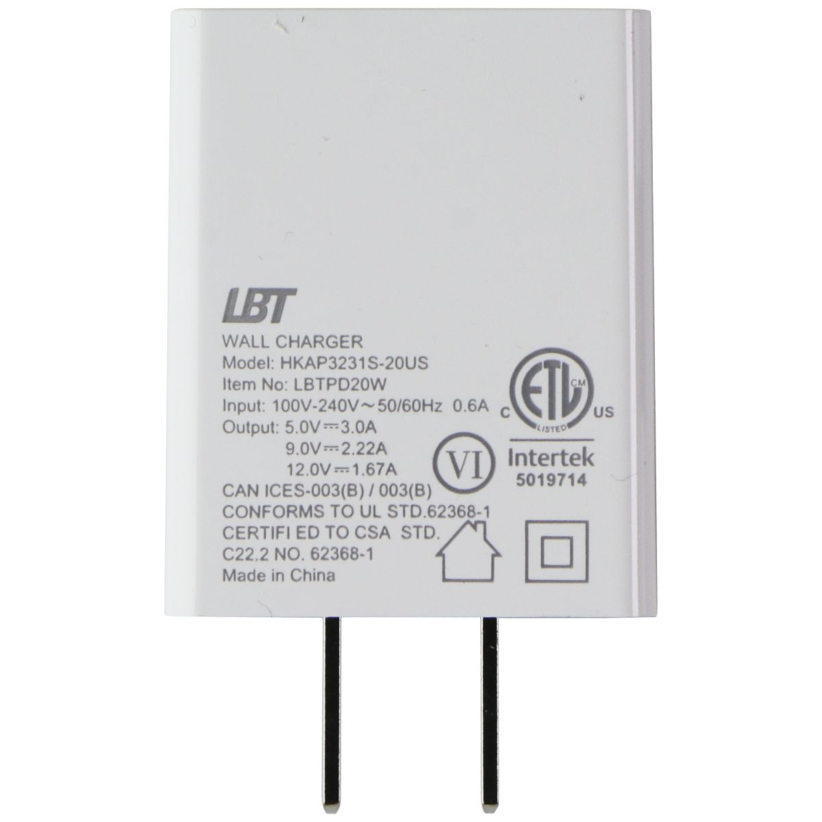 LBT Mag Stream (15W) MagSafe Desktop Stand w/(20W) PD Wall Charger - Sierra Blue Cell Phone - Chargers & Cradles LBT - Simple Cell Bulk Wholesale Pricing - USA Seller