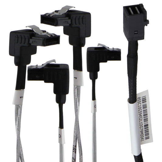 Lenovo Mini SAS HD (8643) to 4 SATA Cable (00HV335) for TS150 Computer - Black Computer/Network - Other Cables Lenovo    - Simple Cell Bulk Wholesale Pricing - USA Seller