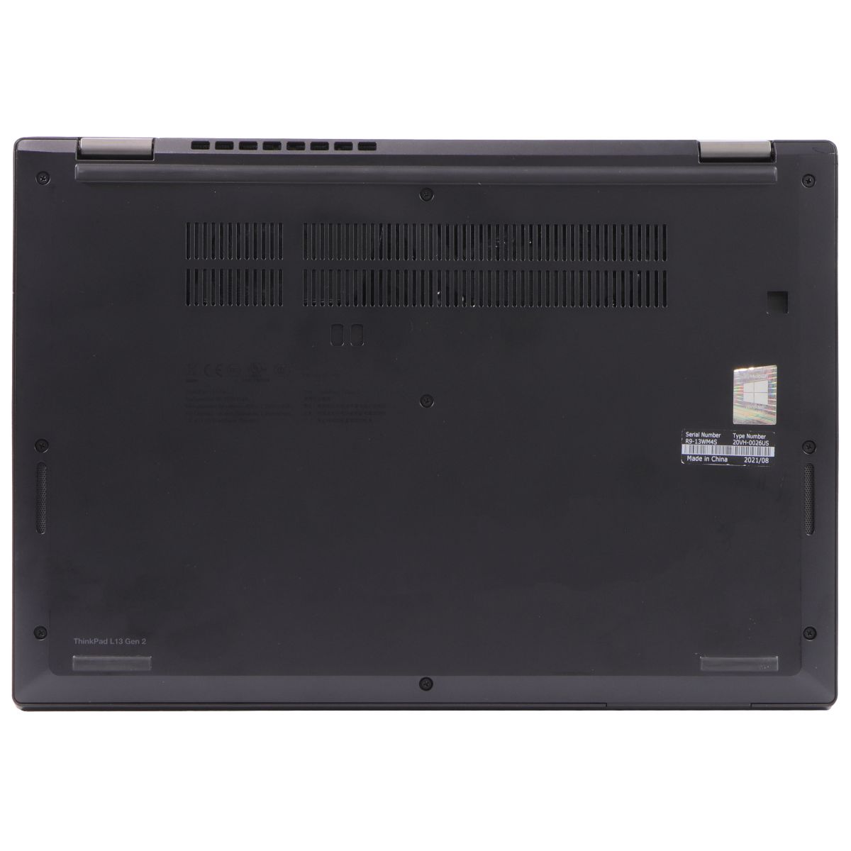 Lenovo ThinkPad L13 Gen 2 (13.3-inch) Laptop i5-1135G7 / 256GB SSD / 8GB - Black Laptops - PC Laptops & Netbooks Lenovo - Simple Cell Bulk Wholesale Pricing - USA Seller