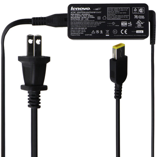 Lenovo AC/DC Adapter OEM Wall Charger Power Supply (ADLX45NDC2A) - Black Computer Accessories - Laptop Power Adapters/Chargers Lenovo - Simple Cell Bulk Wholesale Pricing - USA Seller