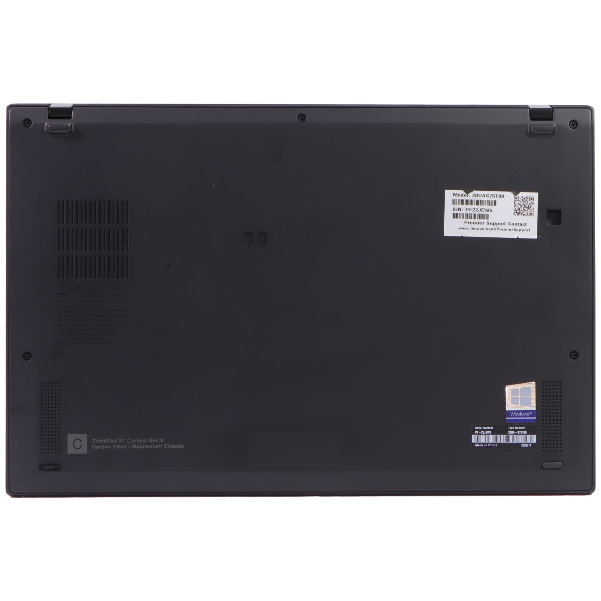 Lenovo ThinkPad X1 Carbon (8th Gen) 14-in (20UA) i5-10310U/256GB/16GB/Pro Laptops - PC Laptops & Netbooks Lenovo - Simple Cell Bulk Wholesale Pricing - USA Seller