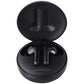 LG TONE Free True Wireless Earbuds with UVnano Case - Black (HBS-FN6) Portable Audio - Headphones LG    - Simple Cell Bulk Wholesale Pricing - USA Seller