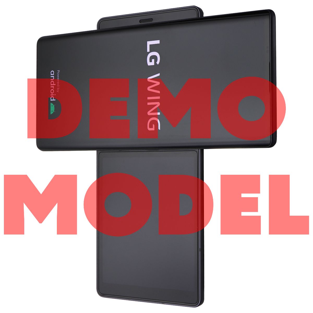 DEMO MODEL - LG Wing (6.8-in) Smartphone LM-F101V Wi-Fi 256GB / Black Cell Phones & Smartphones LG    - Simple Cell Bulk Wholesale Pricing - USA Seller