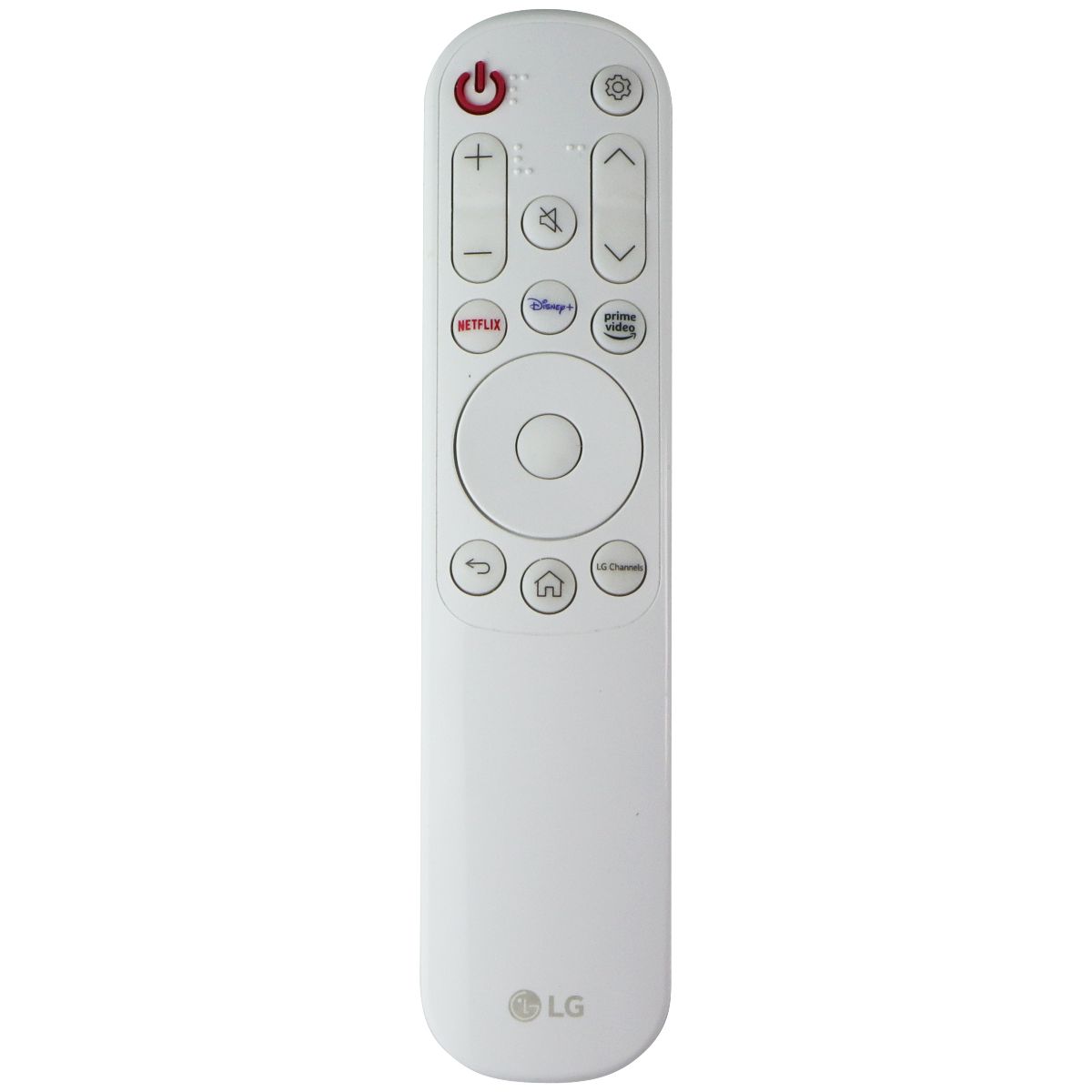 LG Remote Control with Netflix/Disney+/Prime Video Hot Keys - White AKB76039308 TV, Video & Audio Accessories - Remote Controls LG - Simple Cell Bulk Wholesale Pricing - USA Seller