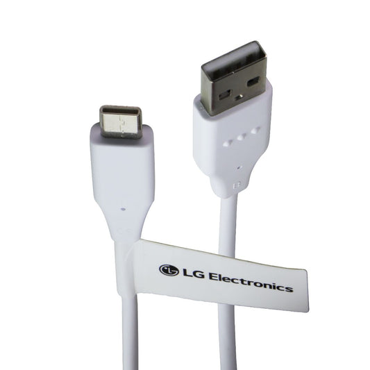 LG (3.3-Ft) USB-C to USB Charge/Sync OEM Cable - White DC12W (EAD63849235/6/7) Cell Phone - Cables & Adapters LG - Simple Cell Bulk Wholesale Pricing - USA Seller