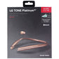 LG TONE Platinum (a) Premium Bluetooth Stereo Headset - Gold (HBS-930) Portable Audio - Headphones LG - Simple Cell Bulk Wholesale Pricing - USA Seller