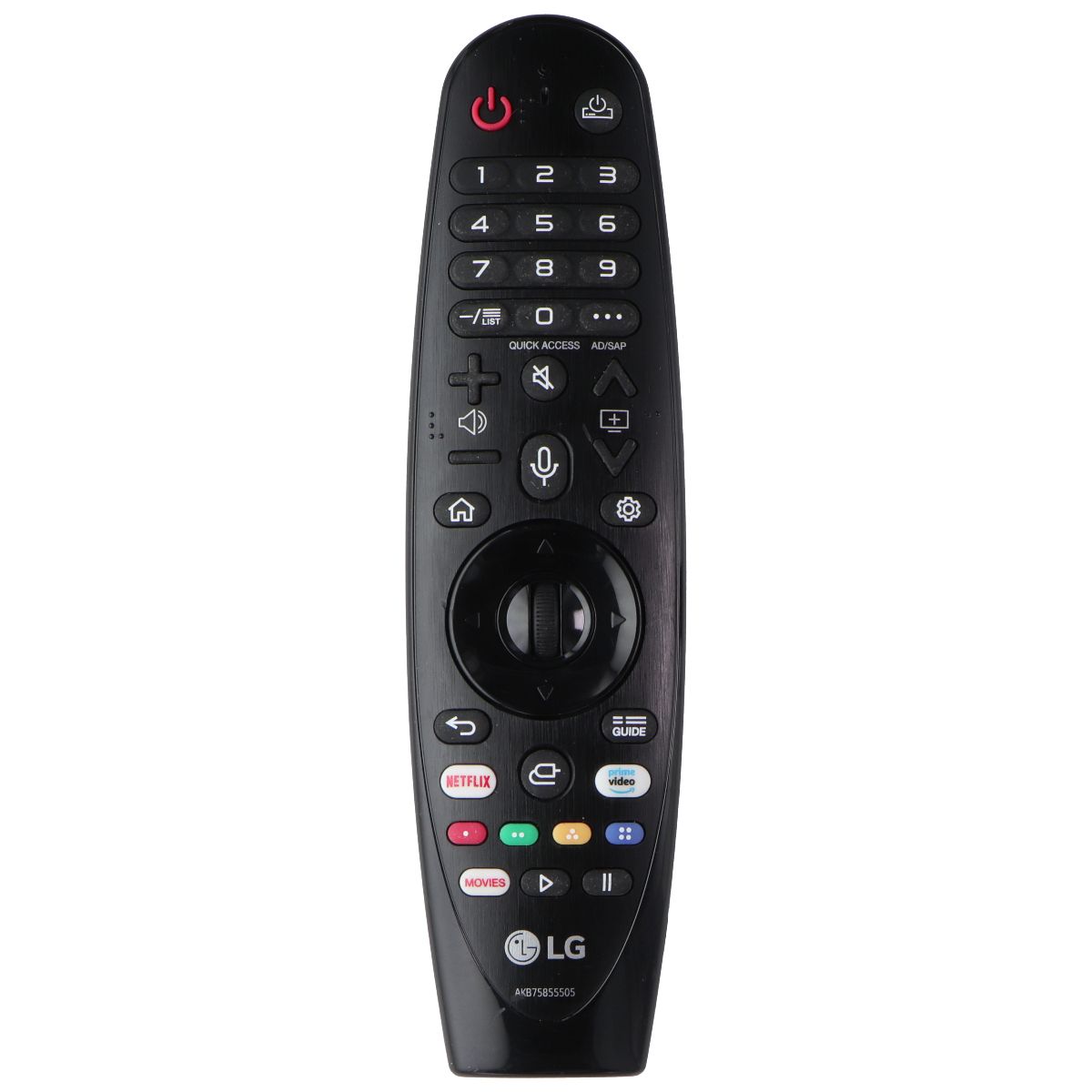 LG Original Magic Remote (MR20GA) for Select LG TVs - Black (AKB75855505) TV, Video & Audio Accessories - Remote Controls LG - Simple Cell Bulk Wholesale Pricing - USA Seller