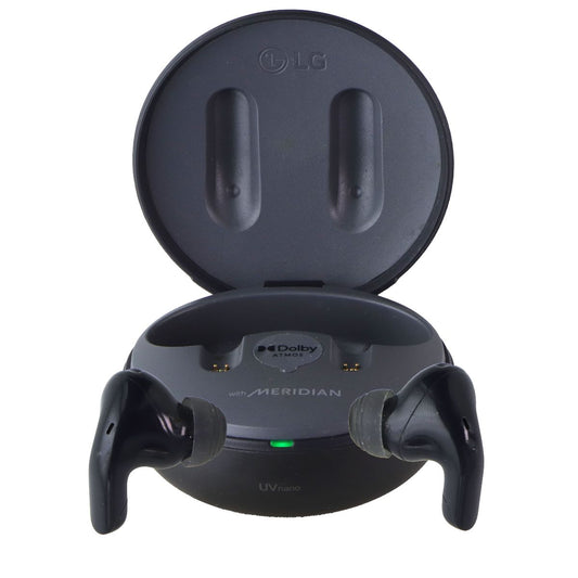 LG TONE Free T90 Dolby True Wireless ANC Bluetooth Earbuds - Black (TONE-T90Q) Portable Audio - Headphones LG - Simple Cell Bulk Wholesale Pricing - USA Seller